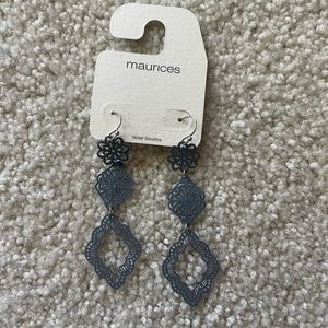 Brand new!! Dark blue earrings